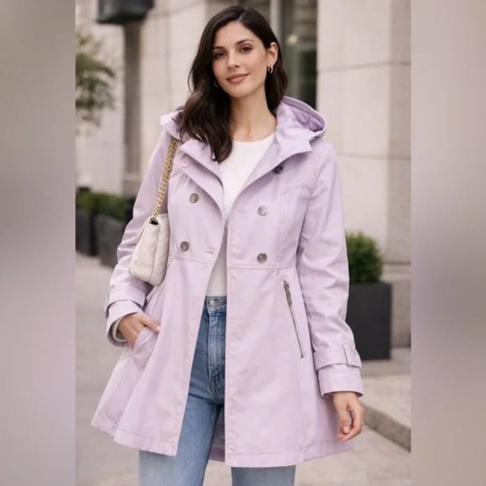 Laundry by Shelli Segel Lavender Trench